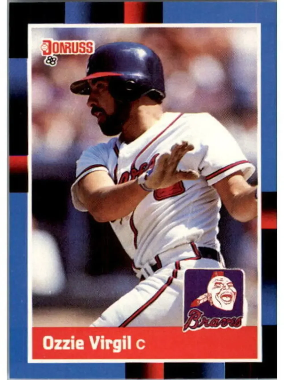 1988 Ozzie Virgil Donruss Baseball Card #143